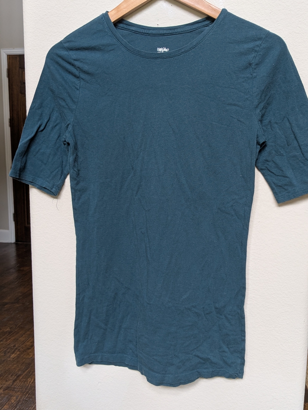Women's Soft Stretch Crew Neck T-Shirt in Deep Teal